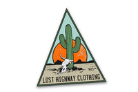Lost Hwy Cactus Sticker